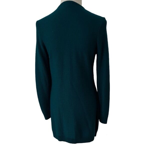 Calvin Klein Green Wool Blend Cardigan size S - Picture 2 of 6